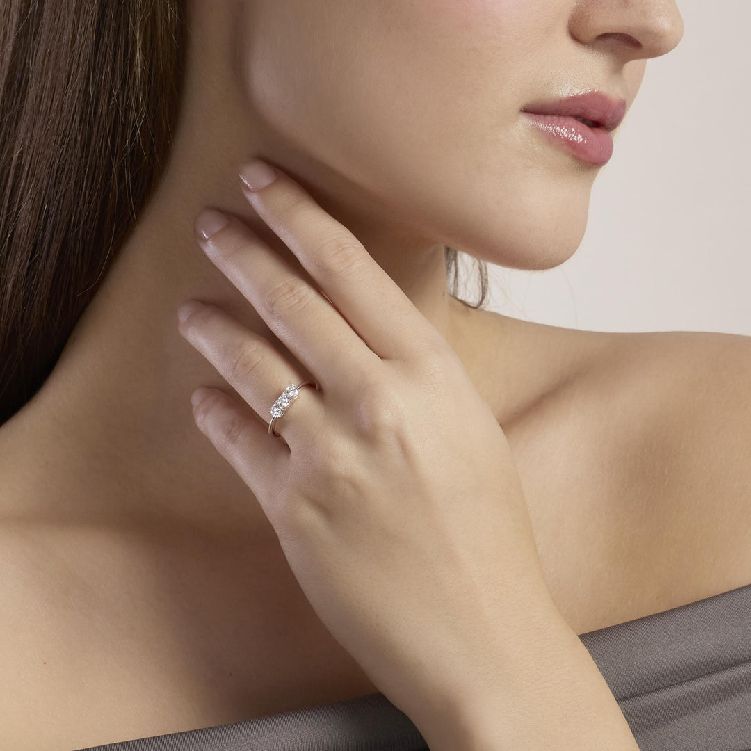 Mabina Anello trilogy con diamanti lab-grown 523500-13