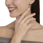 Load image into Gallery viewer, Mabina Anello con diamanti in lab-grown 523522-13