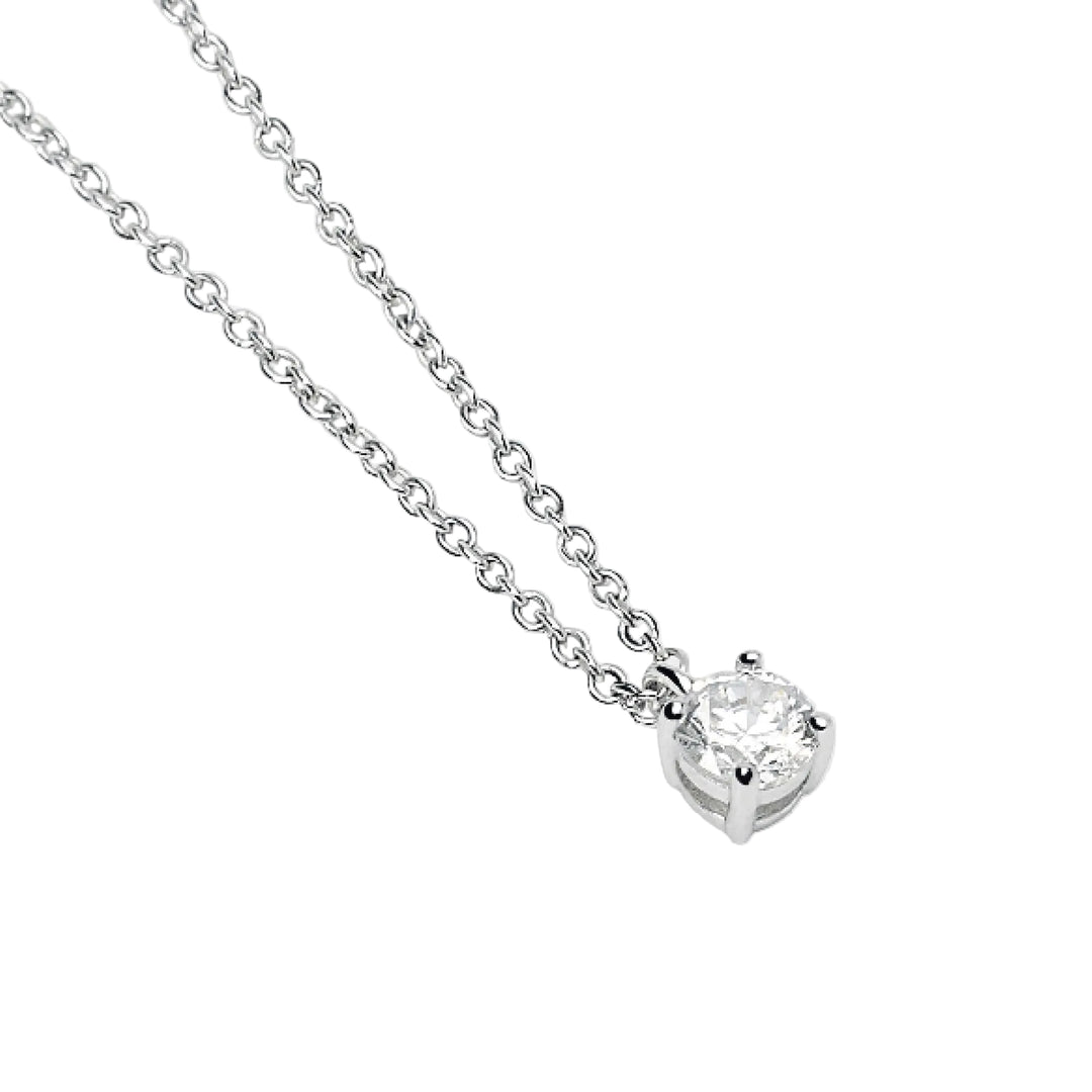 Mabina Girocollo punto luce con diamante lab-grown 553863