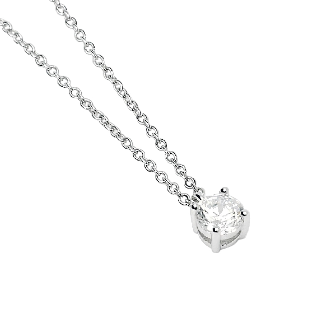 Mabina Girocollo punto luce con diamante lab-grown 553864