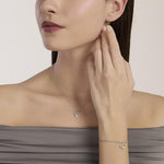 Load image into Gallery viewer, Mabina Girocollo con cuore e diamante lab-grown 553918