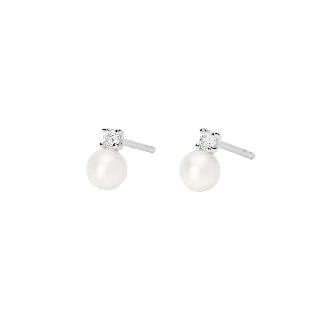 Mabina Orecchini con perle coltivate e diamanti lab-grown 563954