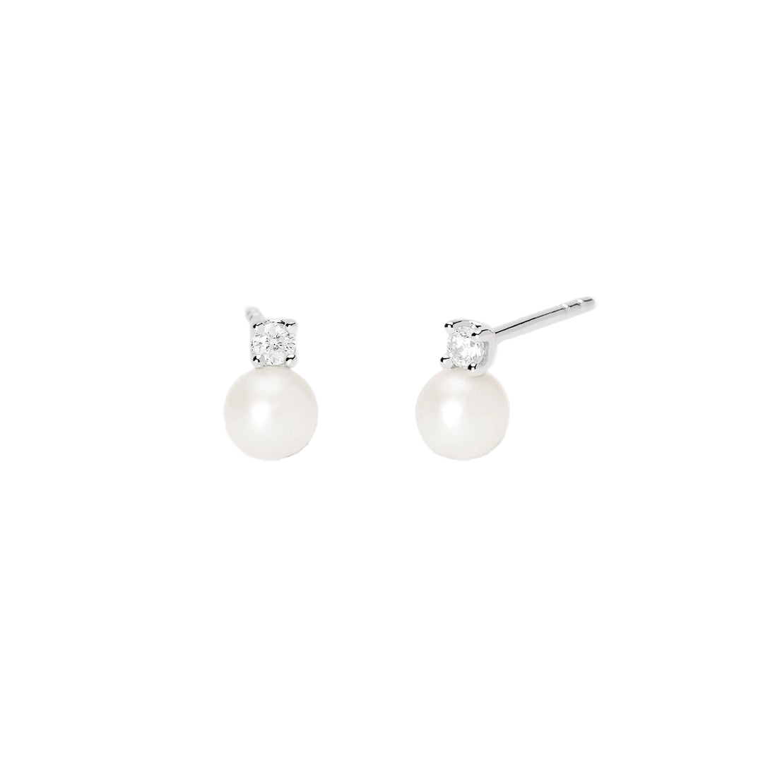 Mabina Orecchini con perle coltivate e diamanti lab-grown 563954