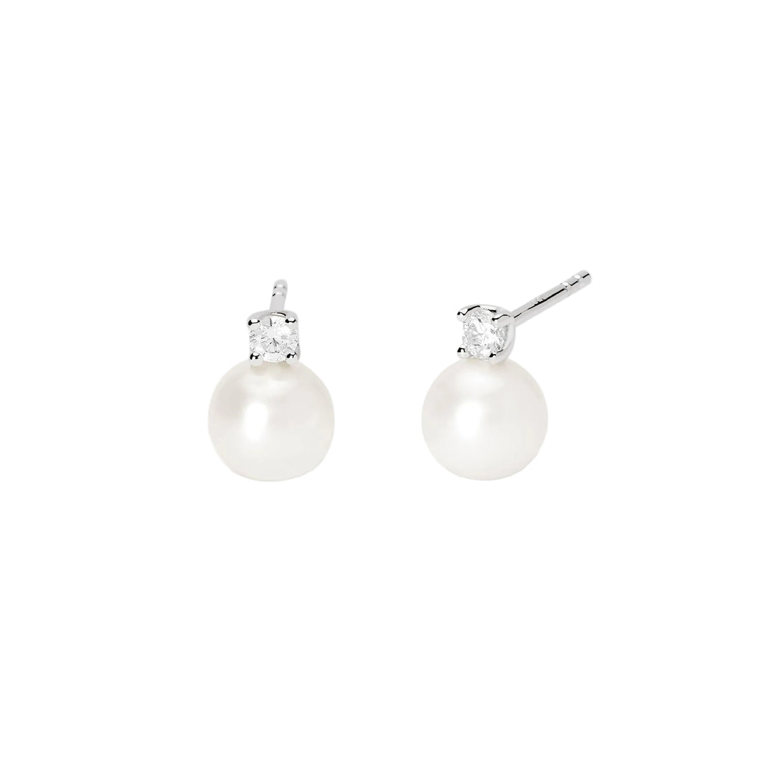 Mabina Orecchini con perle coltivate e diamanti lab-grown 563955