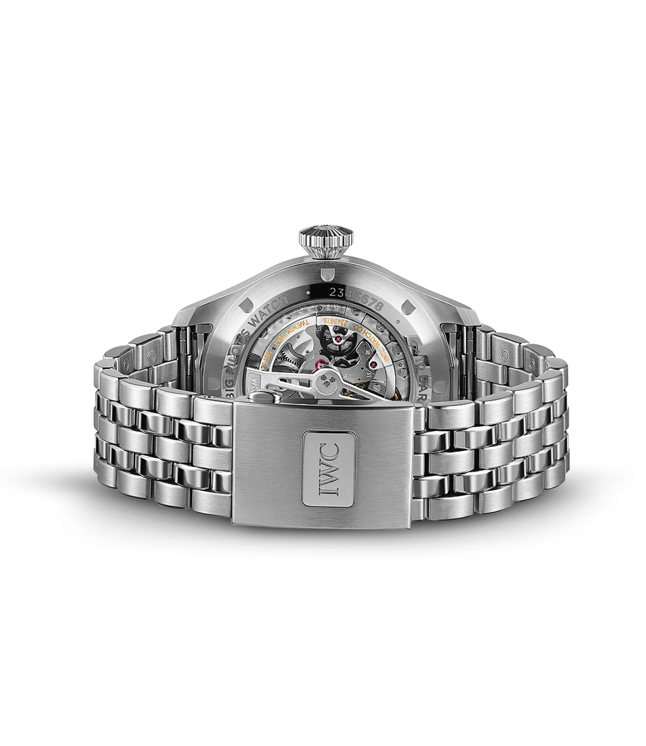 Bracciale in acciaio inox con chiusura deployante e sistema EasX-CHANGE.