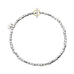 Load image into Gallery viewer, DoDo Bracciale Mini Granelli Argento DBC6014-GRANX-GAGMX