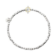 DoDo Bracciale Mini Granelli Argento DBC6014-GRANX-GAGMX