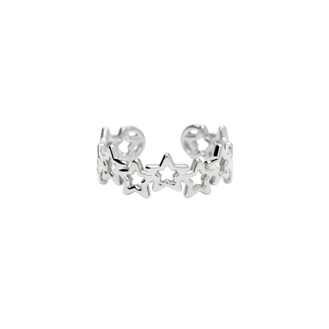 Anello Aperto con Stelle