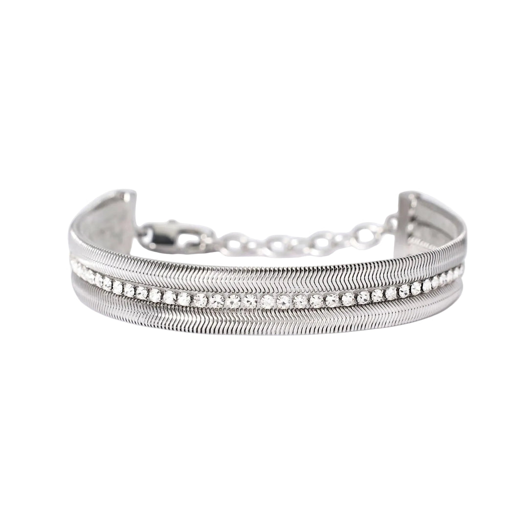 Bracciale con Doppia Catena