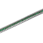 Load image into Gallery viewer, Bracciale con Catene e Tennis