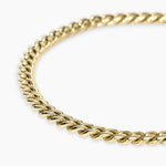Load image into Gallery viewer, Bracciale groumette in acciaio dorato