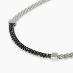 Load image into Gallery viewer, Bracciale con Catena e Cristalli