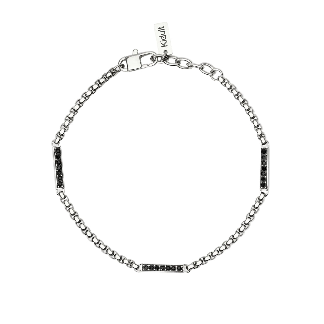 Bracciale con Catena Veneta e Cristalli
