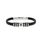 Load image into Gallery viewer, Bracciale con Lab-leather e Cristalli