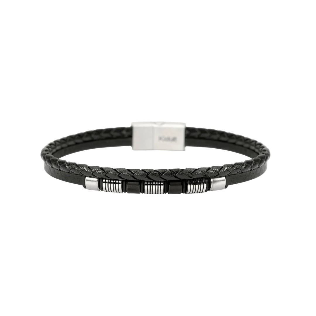 Bracciale con doppia Catena ed Elementi