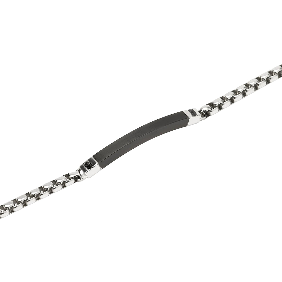 Bracciale con Catena e Piastra