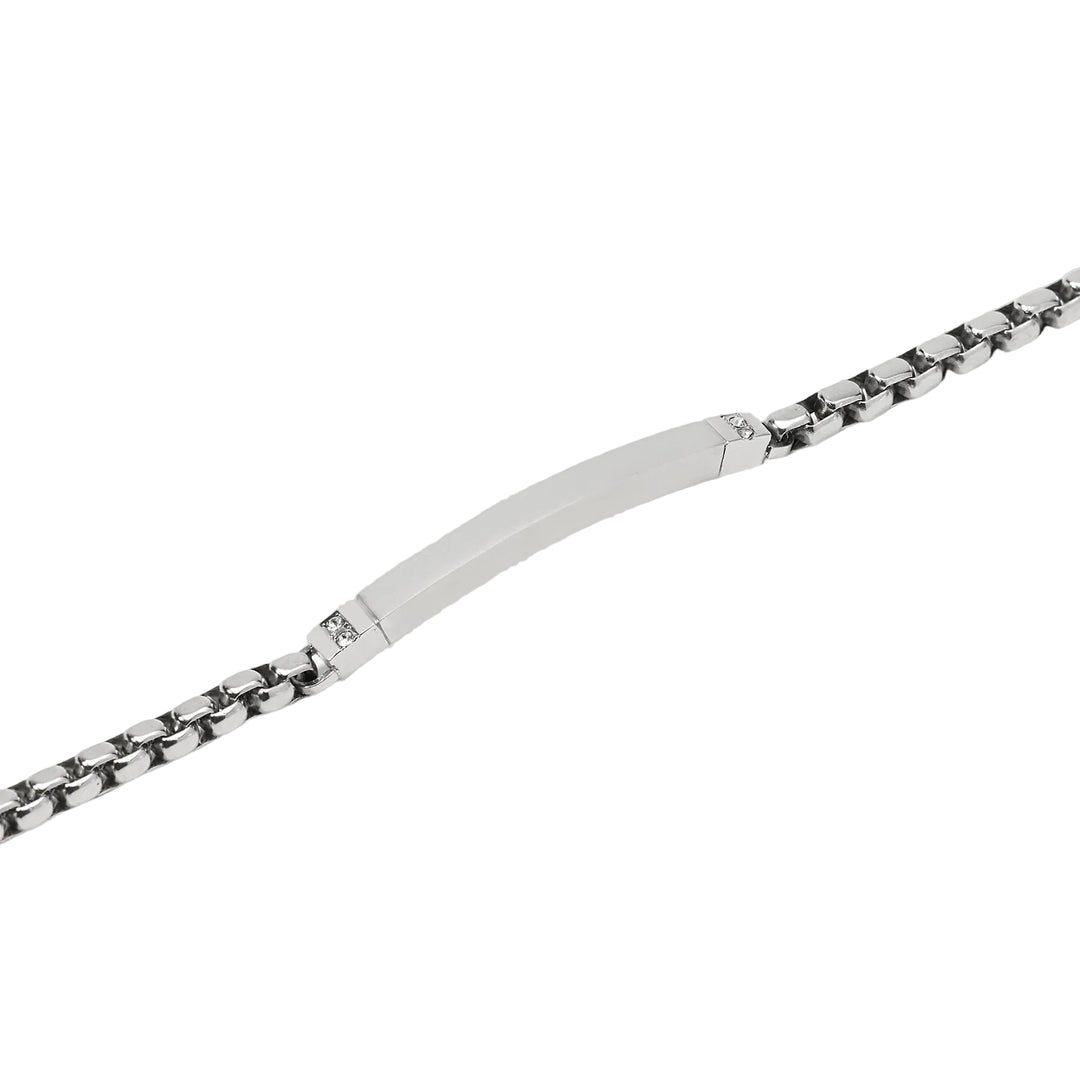 Bracciale con Catena e Piastra