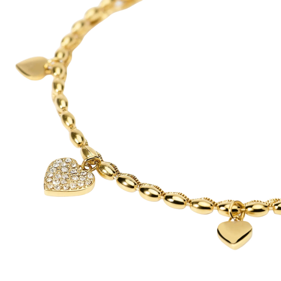 Bracciale con Cuore e Cristalli