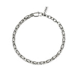 Load image into Gallery viewer, Bracciale con Catena a Sezione Quadrata