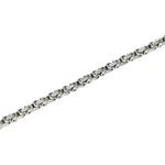 Load image into Gallery viewer, Bracciale con Catena a Sezione Quadrata