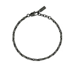 Load image into Gallery viewer, Bracciale con Catena Fancy  e PVD Nero