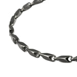 Load image into Gallery viewer, Bracciale con Catena Fancy  e PVD Nero