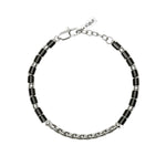 Load image into Gallery viewer, Bracciale con Catena Cardano e Agata Nera