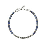 Load image into Gallery viewer, Bracciale con Catena Cardano e Sodalite