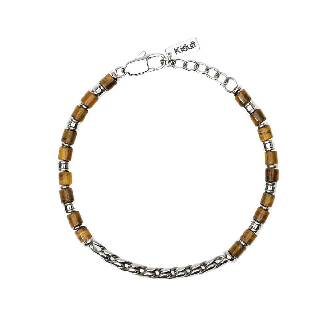 Bracciale con Catena Cardano e Occhio di Tigre
