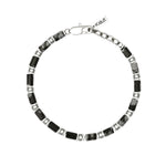 Load image into Gallery viewer, Bracciale con Ossidiana e Ematite