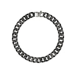 Load image into Gallery viewer, Bracciale con Catena e PVD Nero