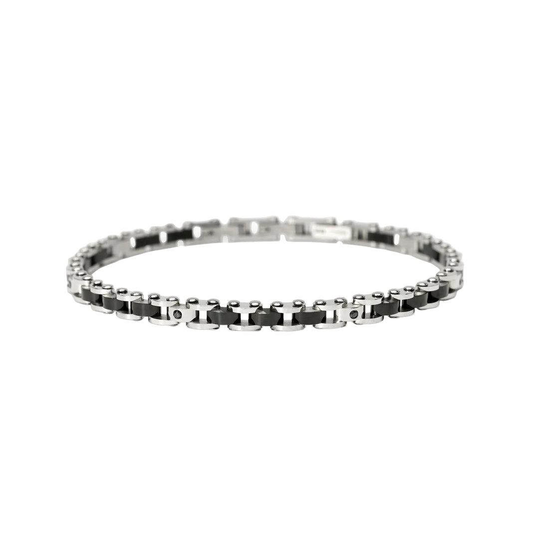 Bracciale con Elementi e Cristalli