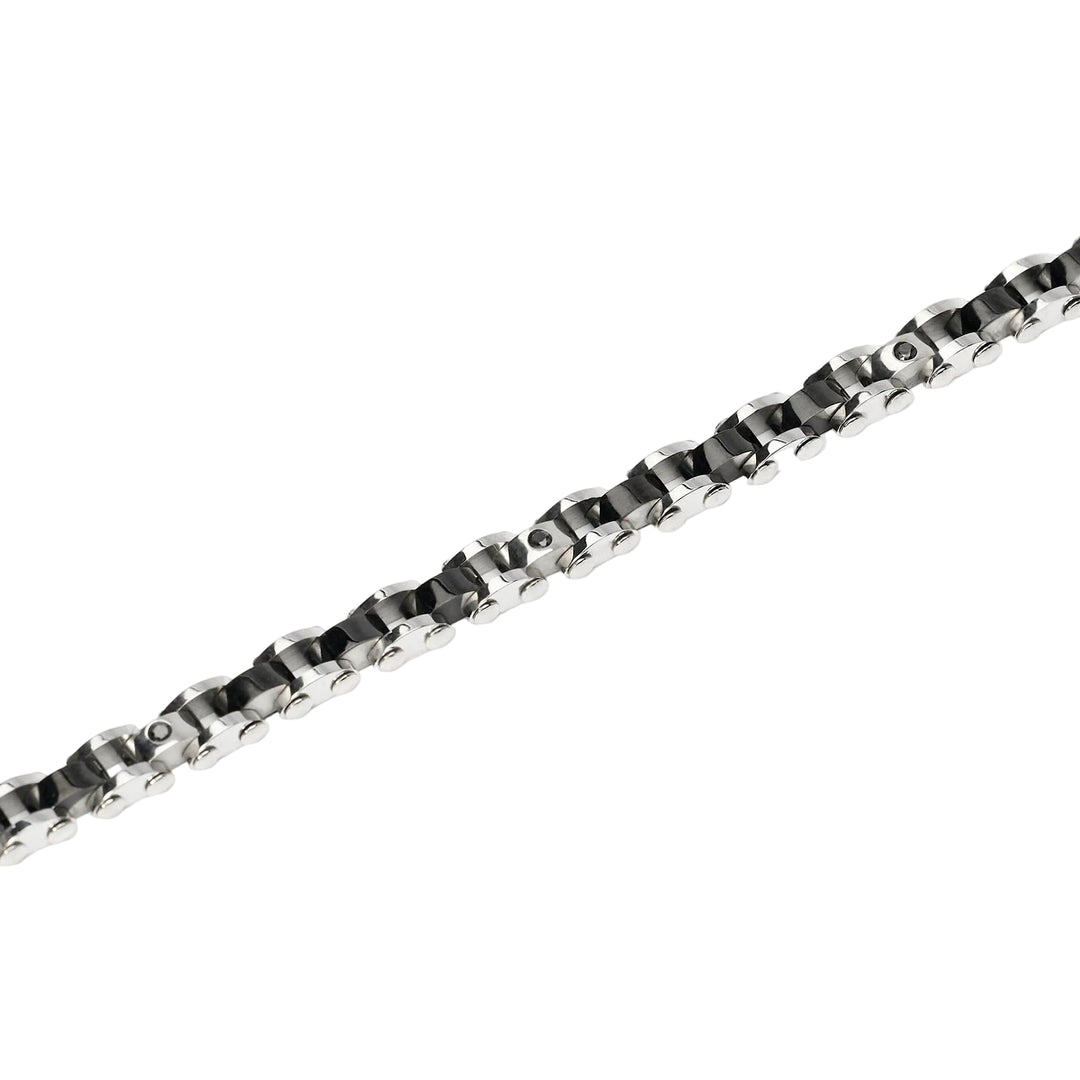 Bracciale con Elementi e Cristalli