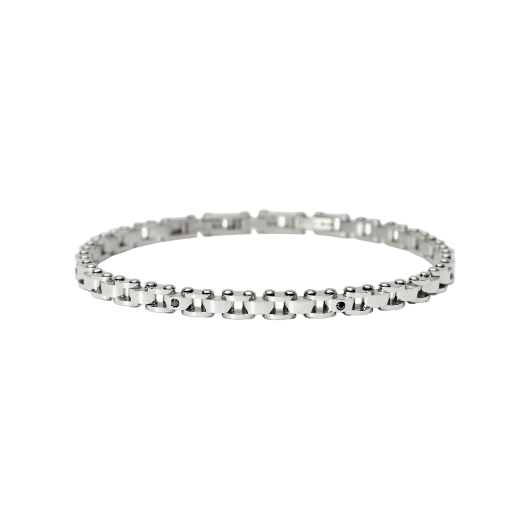 Bracciale con Elementi e Cristalli