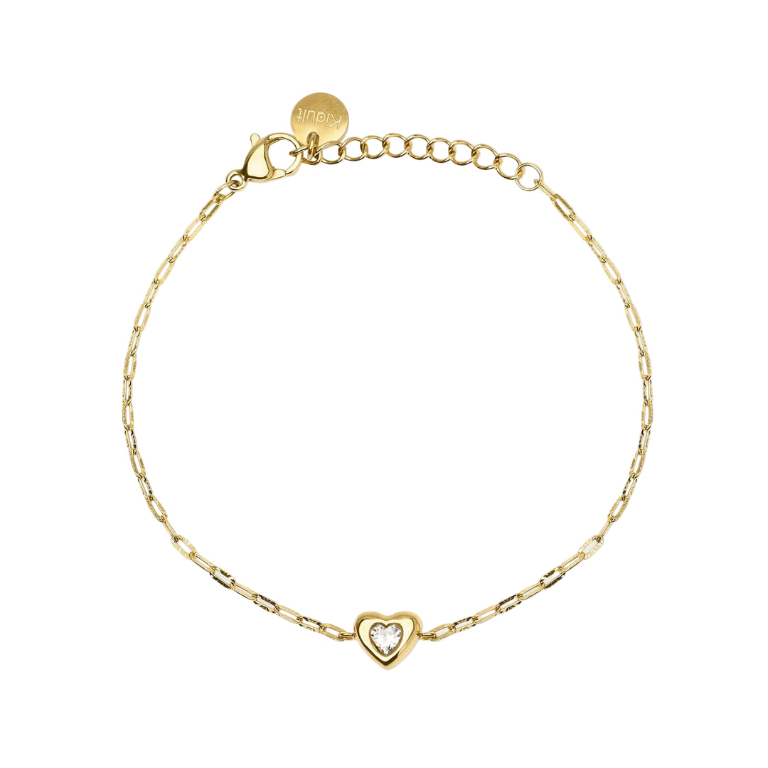 Bracciale con Catena e Cuore