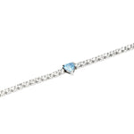 Load image into Gallery viewer, Bracciale Tennis con Zircone Taglio Cuore e Cristalli