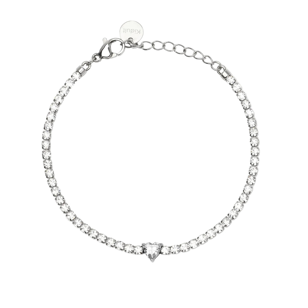 Bracciale Tennis con Cuore