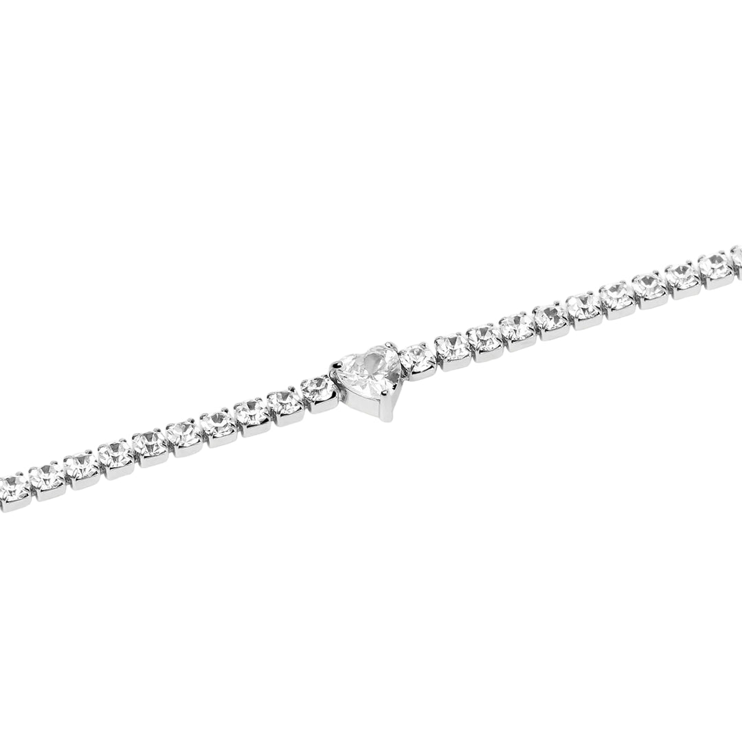 Bracciale Tennis con Cuore