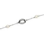 Load image into Gallery viewer, Bracciale con Catena ed Elementi Goccia e Perle