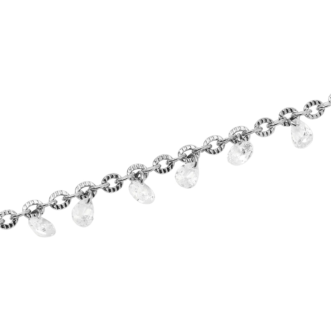 Bracciale con Catena Fancy e Glass