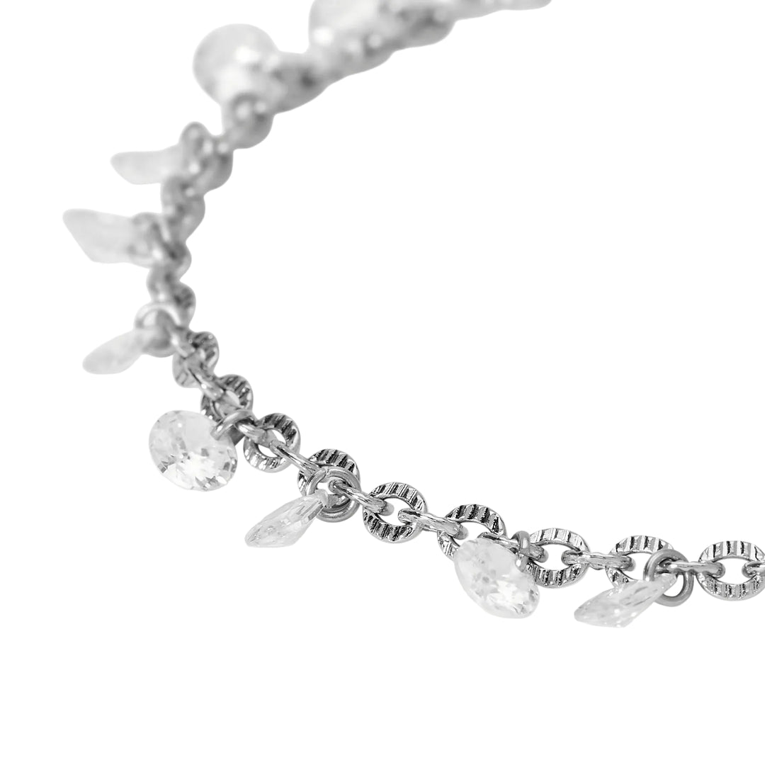 Bracciale con Catena Fancy e Glass