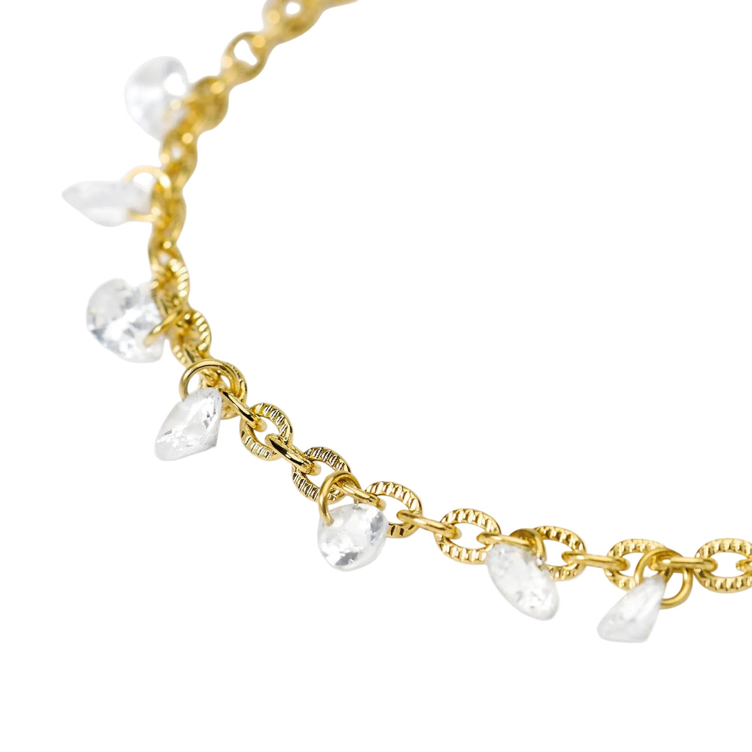 Bracciale con Catena Fancy e Glass