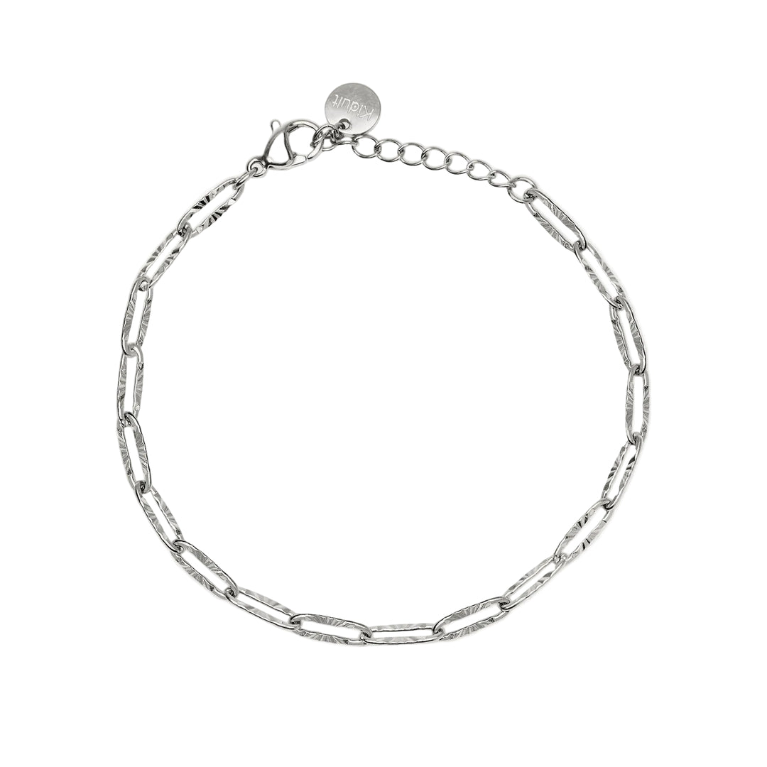 Bracciale con Elementi Martellati