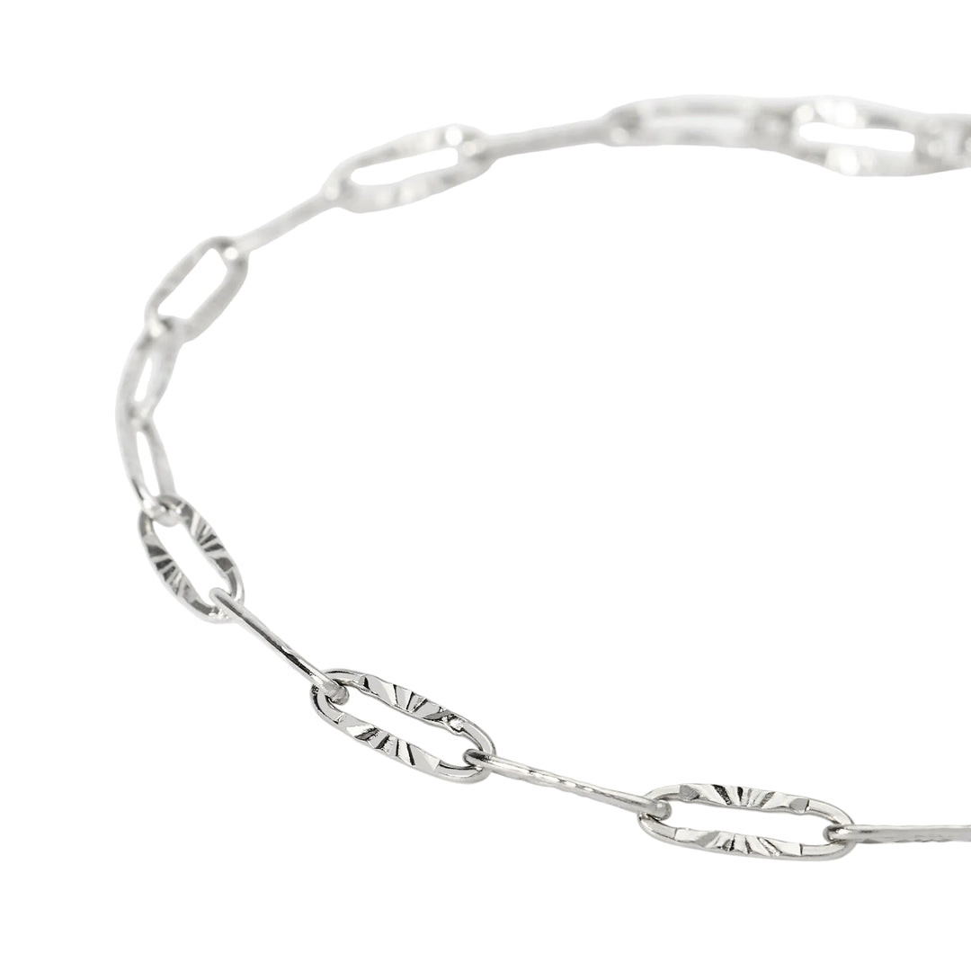 Bracciale con Elementi Martellati
