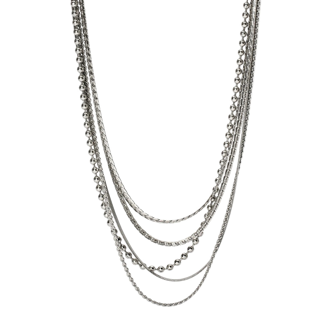 Girocollo con Catene Multiple
