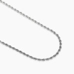 Load image into Gallery viewer, Collana con catena corda in acciaio