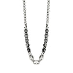 Load image into Gallery viewer, Collana con Catene ed Ematite