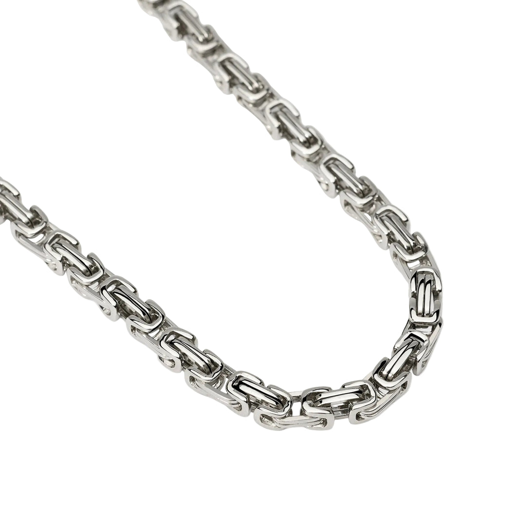 Collana con Catena a Sezione Quadrata