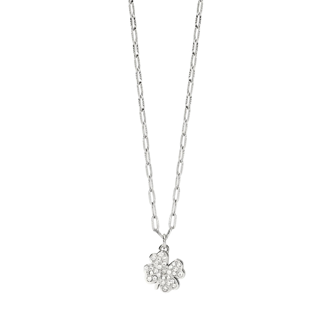Collana con Catena Fancy e Quadrifoglio