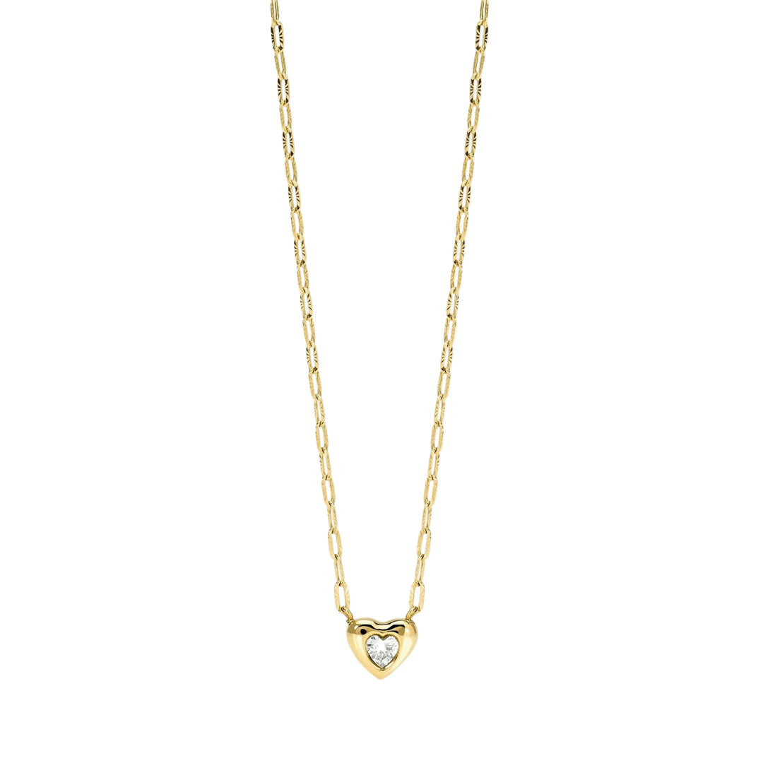 Collana con Catena e Cuore